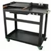 Barbecue De Jardin IMOR® Avec Trolley Pour Charbon De Bois Et/ou Bois, LINARES