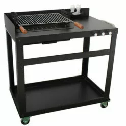 Barbecue De Jardin IMOR® Avec Trolley Pour Charbon De Bois Et/ou Bois, LINARES -France Barbecue Soldes Boutique 47809473 2