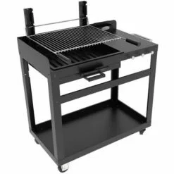 Barbecue De Jardin IMOR® Avec Trolley Pour Charbon De Bois Et/ou Bois, AVILÉS -France Barbecue Soldes Boutique 47809476 2