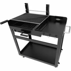 Barbecue De Jardin IMOR® Avec Trolley Pour Charbon De Bois Et/ou Bois, AVILÉS -France Barbecue Soldes Boutique 47809476 3