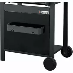 Brasero - Barbecue SPRING II 3 Feux - Surface De Cuisson Mixte En Fonte émaillée - 1/2 Plaque De Cuisson - 1/2 Grille De Cuisson - 3 Brûleurs à Gaz - Puissance De 9,45 KW - Jusqu'à 10 Convives - Noir -France Barbecue Soldes Boutique 47981432 4