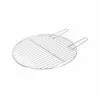 WADIGA Grille De Barbecue Ronde En Métal - Diam. 47cm - Chrome/Inox