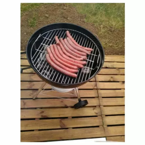 Pack Weber Barbecue à Charbon Classic Kettle 47 Cm Noir - Un Sac De Charbon De Bois 5kg 6 Pack Weber Barbecue à Charbon Classic Kettle 47 Cm Noir - Un Sac De Charbon De Bois 5kg – Image 4