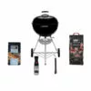 Pack WEBER Barbecue à Charbon Original Kettle E-5710 57cm - Sac De Charbon - Copeaux Fruits De Mer - Nettoyant - Grattoir à Cuve -France Barbecue Soldes Boutique 48833483 1