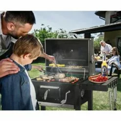 Homfa Barbecue Au Charbon De Bois - 105 X115 X 45 Cm 11 Homfa Barbecue Au Charbon De Bois - 105 X115 X 45 Cm -France Barbecue Soldes Boutique 49739290 5