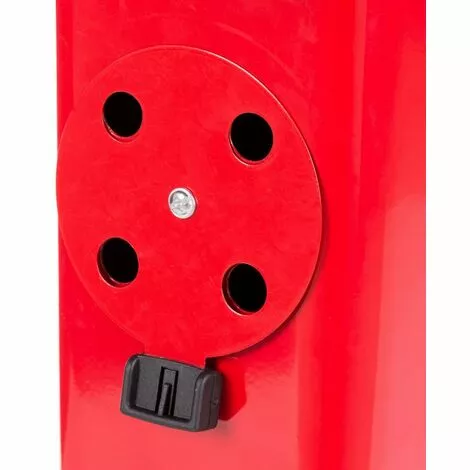 LOLA HOME Barbecue à Charbon Bella Avec Grille En Acier Rouge 88x58x54 Cm 7 LOLA HOME Barbecue à Charbon Bella Avec Grille En Acier Rouge 88x58x54 Cm – Image 5