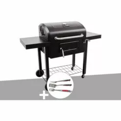 Barbecue à Charbon Char-Broil Performance Charcoal 3500 + Kit 3 Ustensiles - Noir