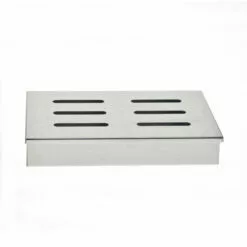 VERSAILLESFR Original BBQ Boîte à Fumoir En Acier Inoxydable 100% Acier Inoxydabox/Accessoire De Barbecue à Gaz Pour Barbecue à Boule Et Barbecue Au Charbon De Bois 21 X 13 X 3,5 Cm -Versailles -France Barbecue Soldes Boutique 51243987 3