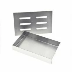 VERSAILLESFR Original BBQ Boîte à Fumoir En Acier Inoxydable 100% Acier Inoxydabox/Accessoire De Barbecue à Gaz Pour Barbecue à Boule Et Barbecue Au Charbon De Bois 21 X 13 X 3,5 Cm -Versailles -France Barbecue Soldes Boutique 51243987 5