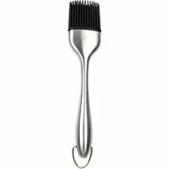 LIFCAUSAL Sauce Badigeonner Brosse Barbecue Barbecue Grill Patisserie Brosse Résistant à La Chaleur Cuisson Cuisson Brosse En Silicone Poignées En Acier Inoxydable Petit