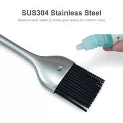 LIFCAUSAL Sauce Badigeonner Brosse Barbecue Barbecue Grill Patisserie Brosse Résistant à La Chaleur Cuisson Cuisson Brosse En Silicone Poignées En Acier Inoxydable Petit 11 LIFCAUSAL Sauce Badigeonner Brosse Barbecue Barbecue Grill Patisserie Brosse Résistant à La Chaleur Cuisson Cuisson Brosse En Silicone Poignées En Acier Inoxydable Petit -France Barbecue Soldes Boutique 51372037 5
