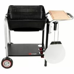 SOMAGIC Barbecue Charbon Roma Avec Four à Pizza Intégré - Noir -France Barbecue Soldes Boutique 515695 4