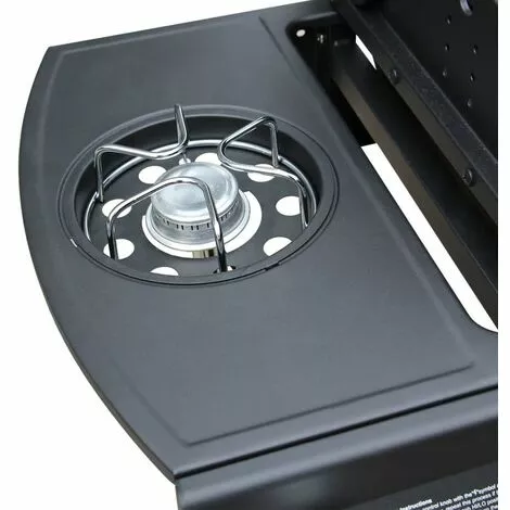 YOUTHUP Barbecue à Gaz 4 + 1 Zone De Cuisson Noir 7 YOUTHUP Barbecue à Gaz 4 + 1 Zone De Cuisson Noir – Image 5