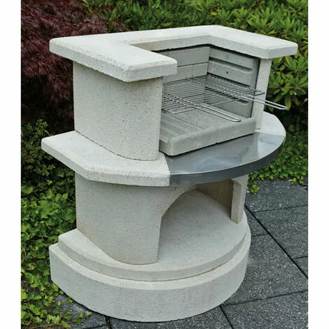 Rehausse Pour BBQ Béton Rondo. Blanc. Marque : Buschbeck. Réf. : 900221 - Blanc 4 Rehausse Pour BBQ Béton Rondo. Blanc. Marque : Buschbeck. Réf. : 900221 - Blanc – Image 2