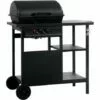 Topdeal Barbecue à Gaz Avec Table Latérale à 3 Niveaux Noir 2 Topdeal Barbecue à Gaz Avec Table Latérale à 3 Niveaux Noir -France Barbecue Soldes Boutique 52092362 1