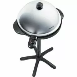 STEBA 062500 VG250 Grill BBQ - 1800 W - Plaque De Cuisson O40 Cm - Noir Et Argent - Noir -France Barbecue Soldes Boutique 52166048 2