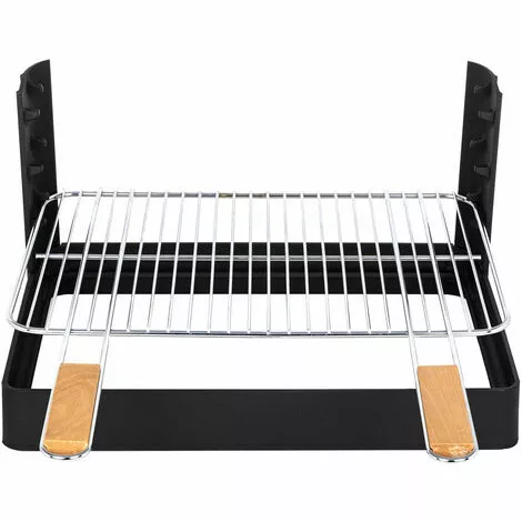 SOMAGIC - Grilloir Au Charbon De Bois - Noir 4 SOMAGIC - Grilloir Au Charbon De Bois - Noir – Image 2