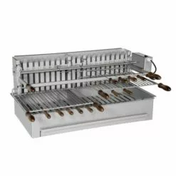 Planchas Collet Barbecue Charbon De Bois 800 Inox Intégral