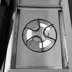 CAESAROO Barbecue à Gaz Avec Trois Brûleurs Preston En Acier Peint Gris Et Noir | Noir E Gris -France Barbecue Soldes Boutique 53599153 4