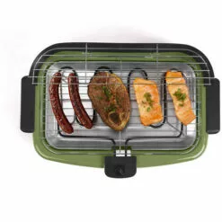 Barbecue électrique Sur Pieds 2000w Kaki - Dom297k - Livoo - Vert -France Barbecue Soldes Boutique 53602132 3