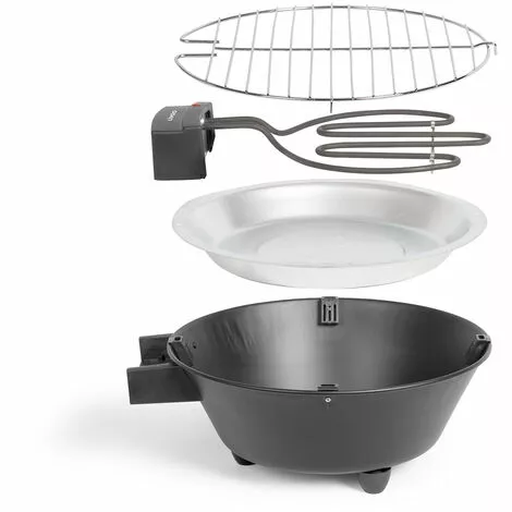 Barbecue électrique Posable 30cm 1250w Noir - Doc267 - Livoo - Noir 5 Barbecue électrique Posable 30cm 1250w Noir - Doc267 - Livoo - Noir – Image 3