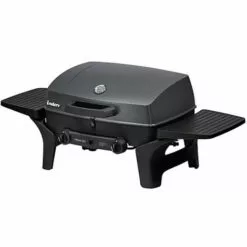 ENDERS - Barbecue Urban Pro - 2 Brûleurs Inox - Surface De Cuisson 48 X 32 Cm - Tablettes Rabattables - Jusqu'à 6 Convives - 4,4 KW - Noir