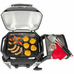 Barbecue électrique Weber Pulse 2000 Sur Chariot Avec Plancha -France Barbecue Soldes Boutique 53823569 3