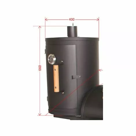 TAINO Fumoir Yuma Chambre Latérale Foyer D'extension Gril Accessoires Gril Lok Qualité 5 TAINO Fumoir Yuma Chambre Latérale Foyer D'extension Gril Accessoires Gril Lok Qualité – Image 3