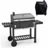 TAINO HERO XXL Set Fumoir BBQ Chariot De Cuisson Au Charbon De Bois Barbecue Fumoir Hotte -France Barbecue Soldes Boutique 53853236 1