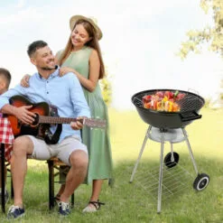 Barbecue Charbon - BBQ Grill - 45cm Diamètre - Incl. Accessoires - MaxxGarden 8 Barbecue Charbon - BBQ Grill - 45cm Diamètre - Incl. Accessoires - MaxxGarden -France Barbecue Soldes Boutique 54009712 2