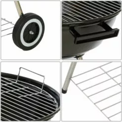 Barbecue Charbon - BBQ Grill - 45cm Diamètre - Incl. Accessoires - MaxxGarden 9 Barbecue Charbon - BBQ Grill - 45cm Diamètre - Incl. Accessoires - MaxxGarden -France Barbecue Soldes Boutique 54009712 3