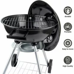 Barbecue Charbon - BBQ Grill - 45cm Diamètre - Incl. Accessoires - MaxxGarden 11 Barbecue Charbon - BBQ Grill - 45cm Diamètre - Incl. Accessoires - MaxxGarden -France Barbecue Soldes Boutique 54009712 5