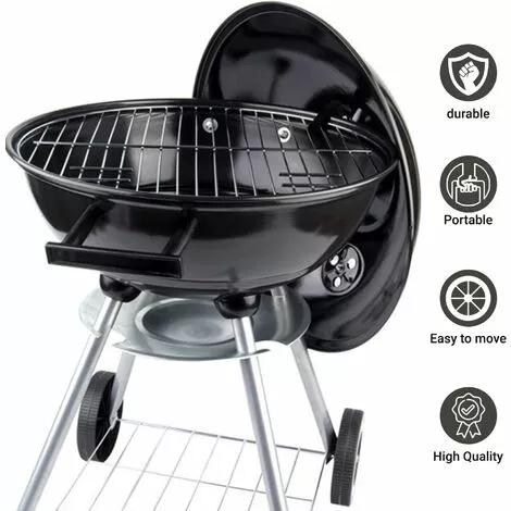 Barbecue Charbon - BBQ Grill - 45cm Diamètre - Incl. Accessoires - MaxxGarden 7 Barbecue Charbon - BBQ Grill - 45cm Diamètre - Incl. Accessoires - MaxxGarden – Image 5