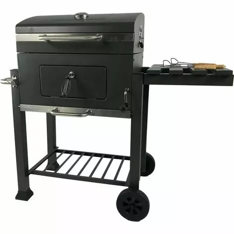 Barbecue - Charbon De Bois - 118 X 67 X 108 Cm - Métal - Noir - MaxxGarden 3 Barbecue - Charbon De Bois - 118 X 67 X 108 Cm - Métal - Noir - MaxxGarden