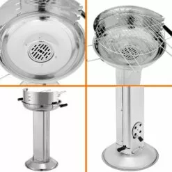 AICOK Barbecue Au Charbon Sur Support Acier Inoxydable -France Barbecue Soldes Boutique 54027759 4