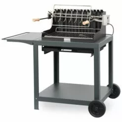 Le Marquier Barbecue Charbon + Chariot Exclusive Mendy 54 X 32 Cm - Ardoise