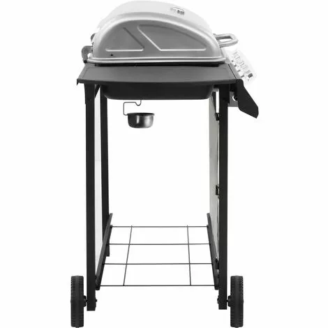 Hommoo Barbecue Gril A Gaz Avec 4 Brûleurs Noir Et Argente 6 Hommoo Barbecue Gril A Gaz Avec 4 Brûleurs Noir Et Argente – Image 4
