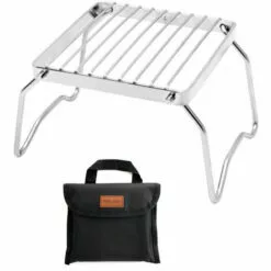 Grill De Barbecue,Triomphe Barbecue Portatif Pliable De Camping Barbecue En Acier Inoxydable Barbecue De Pique-nique Accessoire Pour Le Camping
