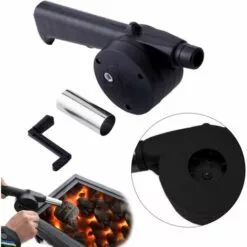 BBQ Ventilateur Blower De Barbecue,Triomphe Manivelle Fan Air Blower Pour Le Charbon Grils De Outdoor Pique-Nique Camping Cuisine à Outil -France Barbecue Soldes Boutique 54678087 3
