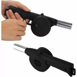 BBQ Ventilateur Blower De Barbecue,Triomphe Manivelle Fan Air Blower Pour Le Charbon Grils De Outdoor Pique-Nique Camping Cuisine à Outil -France Barbecue Soldes Boutique 54678087 5