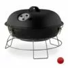 JARDIBRICODECO Barbecue Rond Portable