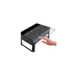 JARDIBRICODECO Barbecue Charbon De Bois De Table Portable Et Pliable