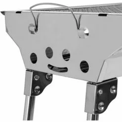 WYCTIN Hofuton Barbecue Charbon, BBQ Barbecue à Charbon De Table En Acier Inoxydable Pliable Four Grille De Cuisson Démontable Pour 5-10 Personnes Pour Barbecue De Jardin Extérieur Camping -France Barbecue Soldes Boutique 55353066 3