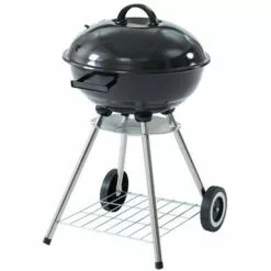 VENTE-UNIQUE.COM Barbecue à Charbon - D.45,8cm X H.75cm - Noir - KOPPA - Noir