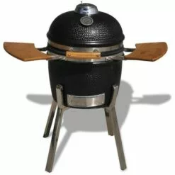 Topdeal Kamado Barbecue à Fumoir Céramique 81 Cm VDFF26662_FR
