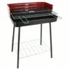 Barbecue à Charbon Sur Pied Algon Noir Rouge (52 X 37 X 71,5 Cm) -France Barbecue Soldes Boutique 56619226 1