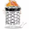 BEARSU Chauffage Gaz Camping Cuisinière Extérieure Couvercle Mini Portable Bouchon Chauffant, Chauffage Au Gaz Camping Car Pour Butane Gaz Cuisinière Brûleur Camping Tente Pique Nique