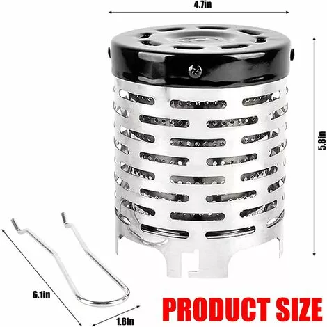 BEARSU Chauffage Gaz Camping Cuisinière Extérieure Couvercle Mini Portable Bouchon Chauffant, Chauffage Au Gaz Camping Car Pour Butane Gaz Cuisinière Brûleur Camping Tente Pique Nique 4 BEARSU Chauffage Gaz Camping Cuisinière Extérieure Couvercle Mini Portable Bouchon Chauffant, Chauffage Au Gaz Camping Car Pour Butane Gaz Cuisinière Brûleur Camping Tente Pique Nique â Image 2