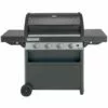 CAMPINGAZ Barbecue A Gaz CLASS 4 LBD - Grille Et Plancha Acier - 78 X 45 Cm - Argenté