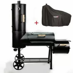 TAINO CHIEF 130kg Smoker Set Housse De Protection Pour Barbecue Au Charbon De Bois BBQ